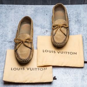 Louis Vuitton Mens 8.5 Iowa Moccasins Loafers